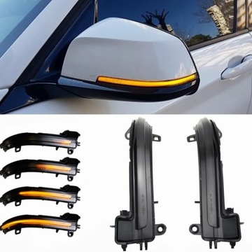 Kierunkowskazy LED BMW seria 1 2 3 4 F20 F30 F34 E84 M2 dynamiczne dymione