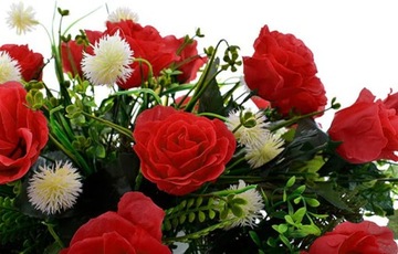 ЦЕНТР КОМПОЗИЦИИ ДЛЯ КЛАДБИЩА ВАЗА ВСТАВКА ИСКУССТВЕННЫЕ ЦВЕТЫ ЦВЕТОЧНЫЙ ГОРШОК РОЗЫ