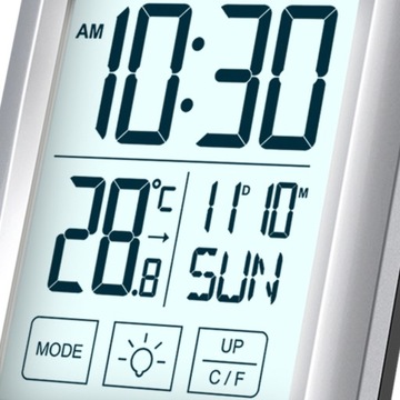 Комнатный термометр SENCOR SWS 1918 с часами