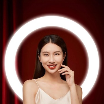Светодиодная кольцевая лампа 150 Вт, 33 см, пульт дистанционного управления + штатив, 220 см, для макияжа YouTube