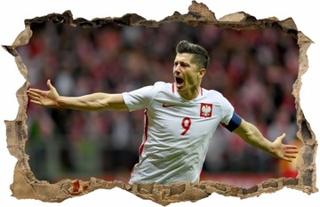 ROBERT LEWANDOWSKI Naklejka na ścianę 150x98 #131