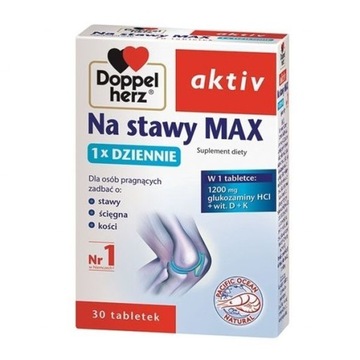 Doppelherz Aktiv, NA STAWY MAX 30 tabletek