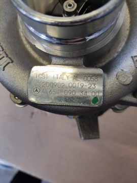 ТУРБИНА IHI MERCEDES A-CLASS,B-CLASS A6510903400