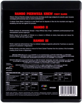 РЭМБО ТРИЛОГИЯ [3XBLU-RAY 4K]