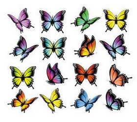 MGJ MAŁY ARKUSZ TERMO NAKLEJKA APLIKACJA NAPRASOWANKA J71