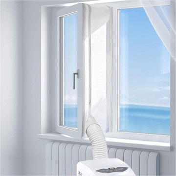 УПЛОТНИТЕЛЬ ОКОН 400 СМ ДЛЯ ПЕРЕНОСНЫХ КОНДИЦИОНЕРОВ, СУШИЛЬНЫХ ШКАФОВ