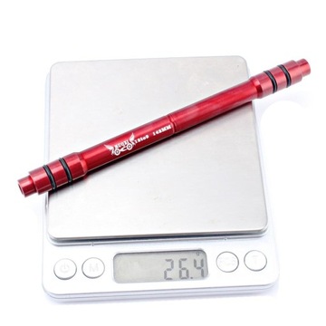 2Pcs Bike 12mm Thru Axle To Standard 9mm Wheel Adapter MTB