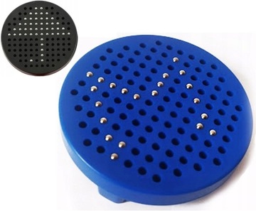 Удобная круглая магнитная доска с шариками Рис.