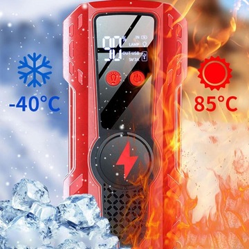 URZĄDZENIE ROZRUCHOWE DO SAMOCHODU ROZRUCH JUMP STARTER POWERBANK 6000mAh