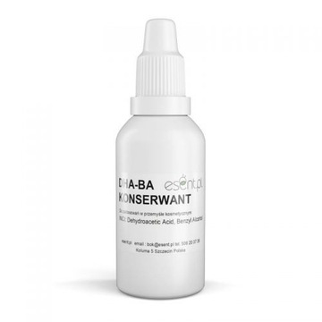 DHA + BA, KONSERWANT DO KOSMETYKÓW EKO 30ml, ESENT
