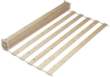 ДЕРЕВЯННАЯ РАМА ДЛЯ МАТРАСА С РЕБРИСТЫМ НИЖНИМ 70х200см