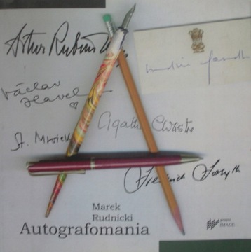 AUTOGRAFOMANIA Marek Rudnicki ZBIÓRKA AUTOGRAFÓW