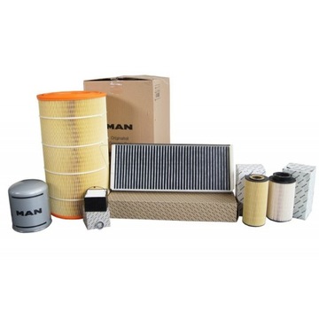 Oryginalny zestaw Filtrów - Pakiet Serwisowy MAN OE TGA TGS TGM TGL TGX