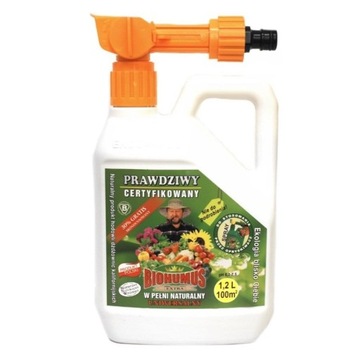 BIOHUMUS EXTRA UNIWERSALNY nawóz spray na wąż 1,2L