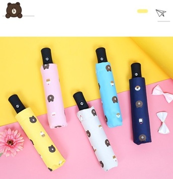 Складной ручной карманный зонт компактный МАЛЕНЬКИЙ мини-ЛЕГКИЙ ЗОНТ