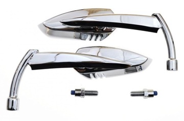 LUSTERKA METALOWE CHROM YAMAHA DRAG STAR 650 1100