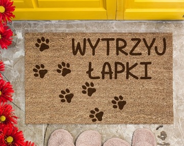 КОВРИК ВЕСЕЛЫЙ ВАШ ВЕСЕЛЫЙ ТЕКСТ КОКОС 40 x 60см ДЛЯ Merry