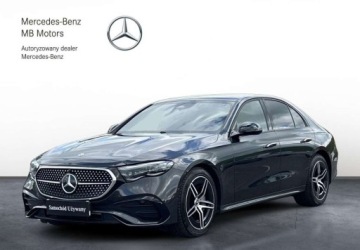 Mercedes Klasa E W214 Sedan 2.0 220d 197KM 2025 Mercedes-Benz Klasa E SalonPL 4Matic AMG 9G CarPlay Distronic Digital LED