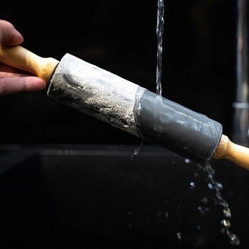 НАБОР ДЛЯ МЕШЕНИЯ СИЛИКОНОВОЙ ДОСКИ, КОВРИК И ВАЛОК 60х40 СМ