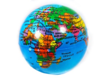 АНТИСТРЕССОВЫЕ ШАРИКИ ГЛОБУС 12 ШТ.