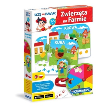 ZWIERZĘTA NA FARMIE UCZĘ SIĘ BAWIĄC 60916 CLEMENTO