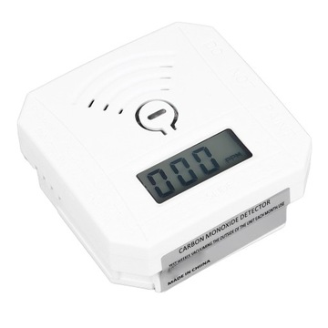 Wyświetlacz LCD alarmu CO Mini dźwięk o wysokiej czułości Ostrzeżenie