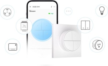SONOFF Orb 4-в-1 Кнопочный Zigbee контроллер сцены SNZB-01M