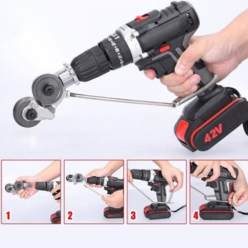 НАКЛАДКА-АДАПТЕР ДЛЯ РЕЗКИ ЛИСТОВОГО МЕТАЛЛА ДЛЯ НАКОНЕЧНИКА СВЕРЛА