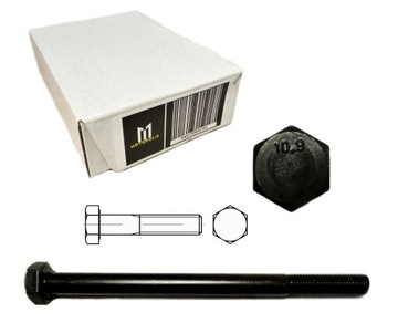 M12X1,25X110 ŚRUBA DROBNOZWOJNA 10.9 cz. DIN 960 1 szt. NAJWYŻSZA JAKOŚĆ