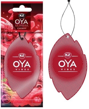 K2 OYA WIBES CHERRY ZAPACH SAMOCHODOWY ZAWIESZKA