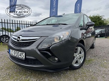 Opel Zafira C Tourer 1.4 Turbo ECOTEC 140KM 2012 Opel Zafira 7 osobowy -Tourer- Szwajcaria - Po przegladzie olejowym Gwara