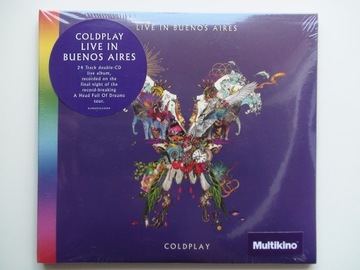 Coldplay Live In Buenos Aires 2 CD FOLIA