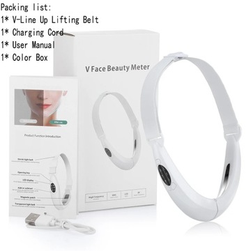 trybów Lifting twarzy V-Line Up Belt LED Pon