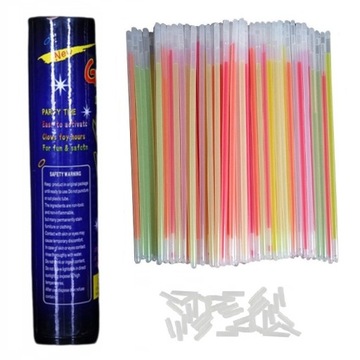 BAND, Флуоресцентные браслеты, флуоресцентная повязка на голову 100 шт.