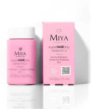 MIYA COSMETICS superHAIRday Suchy Szampon do Włosów Puder 2w1 10 ml