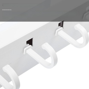 HACZYK PÓŁKI MONTOWANEJ NA ŚCIANIE NA NACZYNIA WISZĄCE