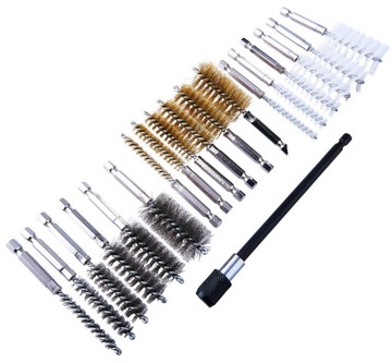 ЩЕТКИ ДЛЯ ЧИСТКИ СЕДЕЛ ИНЖЕКТОРОВ И СВЕЧ НА ЗАПАЛ 20 ШТ.