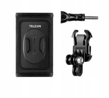 Uchwyt na Plecak do Plecaka TELESIN do GoPro HERO 12 11 10 9 8 7 6 5 4 MAX
