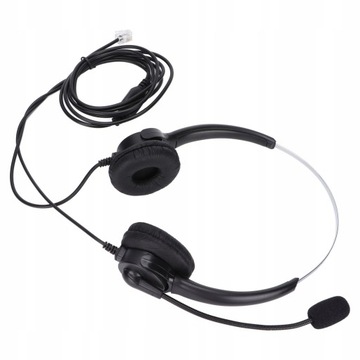 НАКЛАДНЫЕ ТЕЛЕФОННЫЕ НАУШНИКИ ДЛЯ КОЛЛ-ЦЕНТРА RJ9