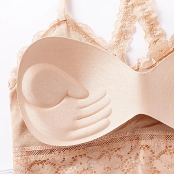 ЧЕРНЫЙ КРУЖЕВНОЙ ТОП КОРОТКИЙ БЮСТГАЛЕНТ ПУШАП С ЛЯНКАМИ КРУЖЕВНО НА ВЫРЕЗЕ 36 S