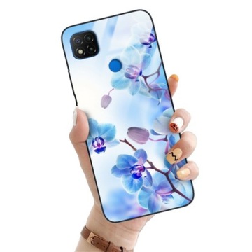 ETUI GLASS do XIAOMI REDMI 9C Flower Natura Wzory