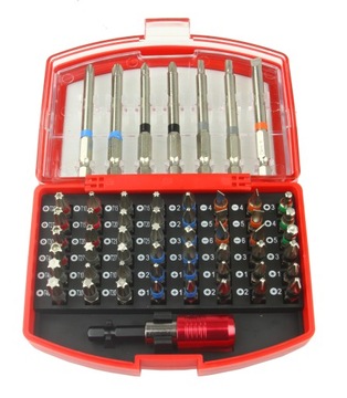 НАБОР НАКОНЕЧНИКОВ ОТВЕРТОК, БИТ AMBUS TORX 56 EL