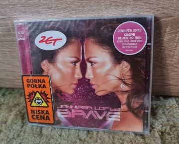 JENNIFER LOPEZ / BRAVE / CD + DVD / FOLIA /
