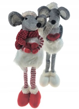 FIGURKA MYSZ ŚWIĄTECZNA MYSZKA 48 cm