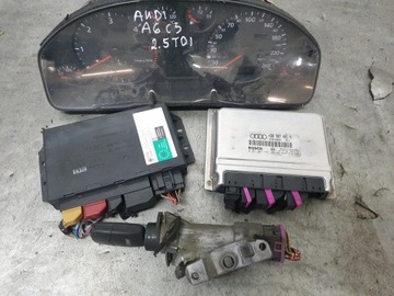 STEROWNIK ZESTAW AUDI A6 C5 2,5TDI 4B0907401H