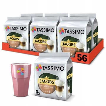 Kapsułki Tassimo Latte Macchiato Classico 6+1 + kubek GRATIS!