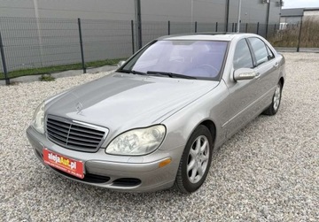 Mercedes Klasa S W220 Sedan 5.0 V8 (500) 306KM 2004 Mercedes-Benz Klasa S 4x4 S500 306 KM 2004r Bdb Stan Warszawa 5.0, zdjęcie 2