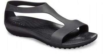 Crocs Sandały SERENA CZARNE 205469 W8 38,5