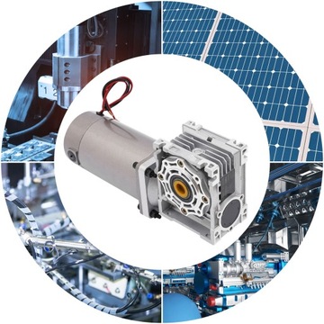 300 Вт постоянного тока 24 В червячный редуктор электрический мотор-редуктор