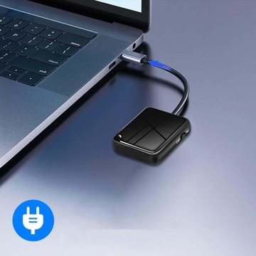 МИНИ-ШПИОНСКИЙ ДИКТОФОН MP3 USB 16 ГБ